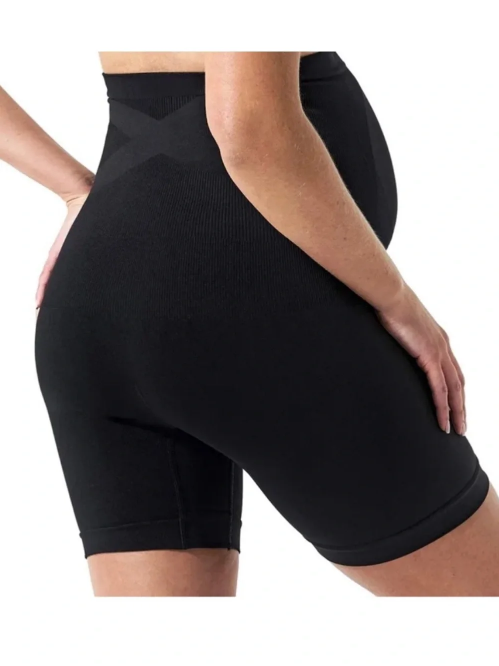 New Blanqi Black Maternity Support Shorts